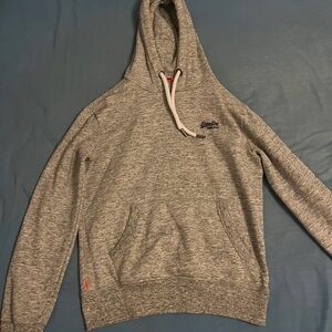 Superdry Light Gray Hoodie